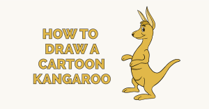 Cách vẽ Kangaroo hoạt hình: Hình ảnh nổi bật "itemprop ="