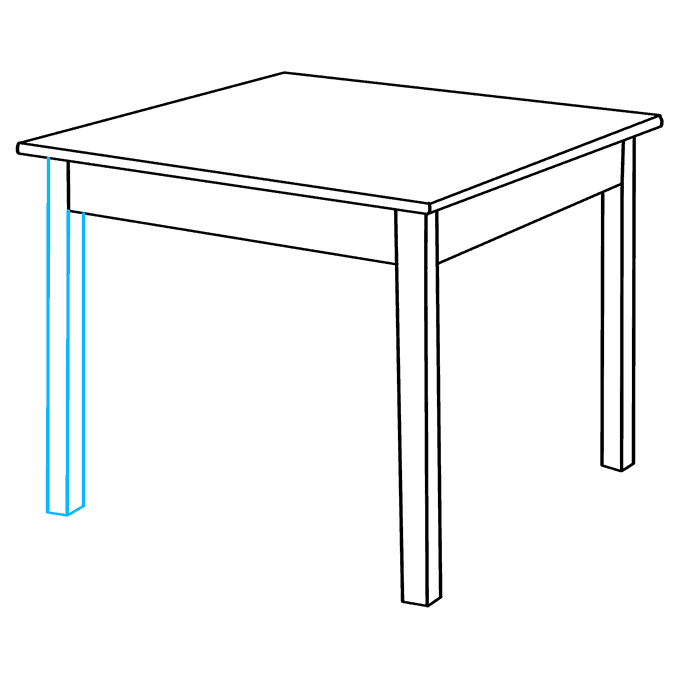 Cách vẽ bảng: Bước 8