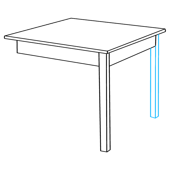 Cách vẽ bảng: Bước 7