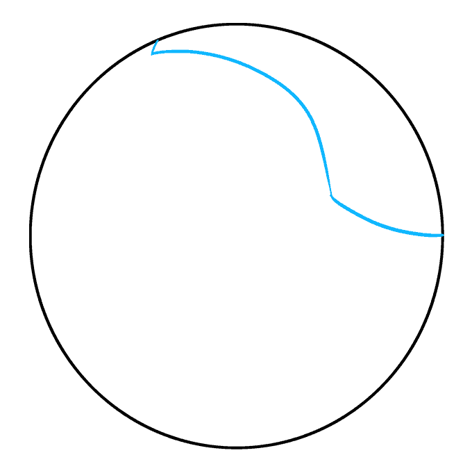 Cách vẽ bóng chuyền: Bước 2