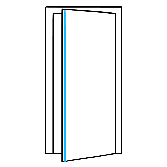 Cách vẽ cửa: Bước 5