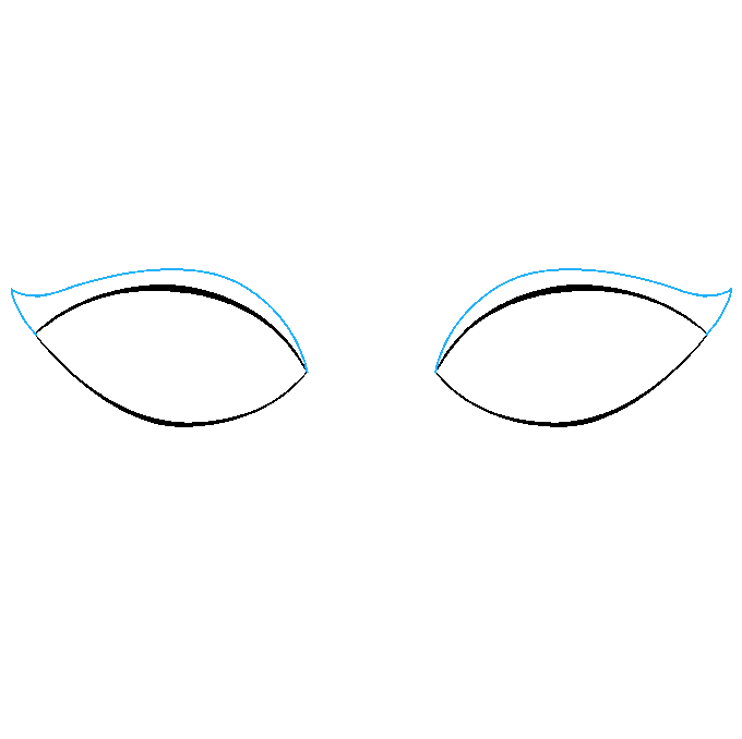 Cách vẽ mắt: Bước 3
