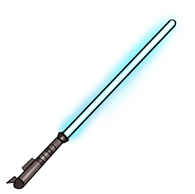 Cách vẽ Lightsaber: Bước 10