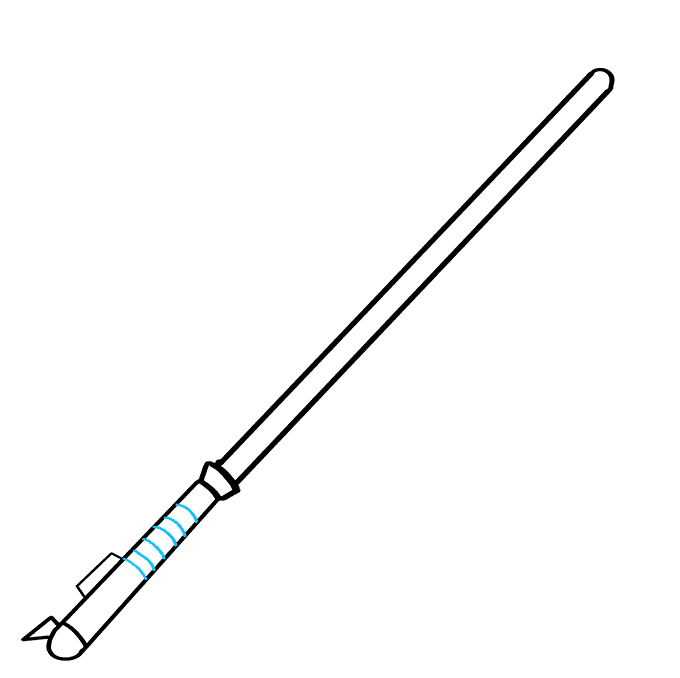 Cách vẽ Lightsaber: Bước 9