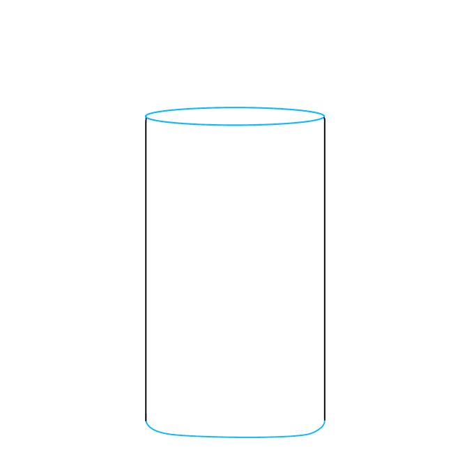 Cách vẽ nước chanh: Bước 2