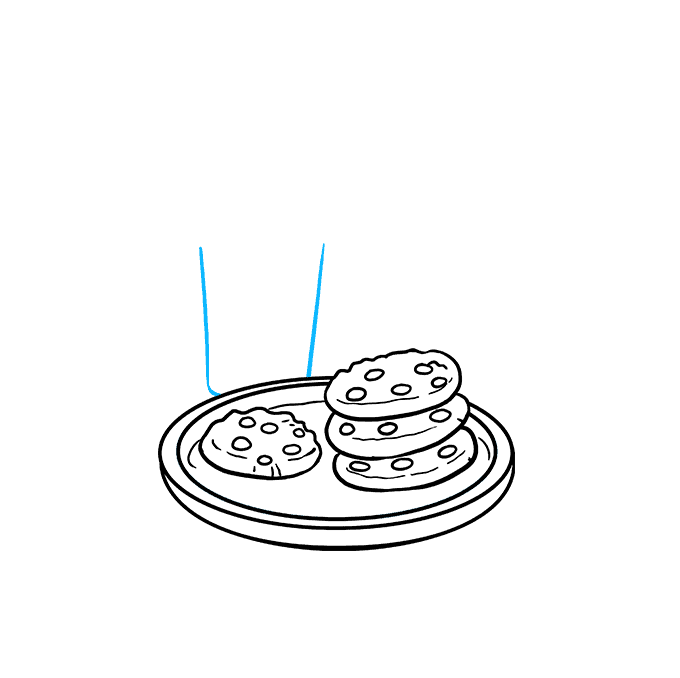 Cách vẽ Cookies: Bước 7