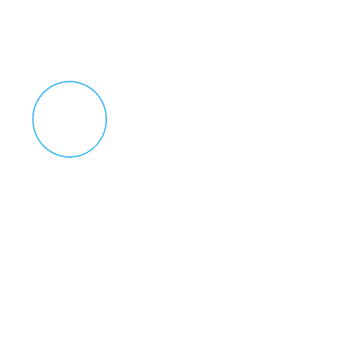 Cách vẽ kẹo: Bước 1