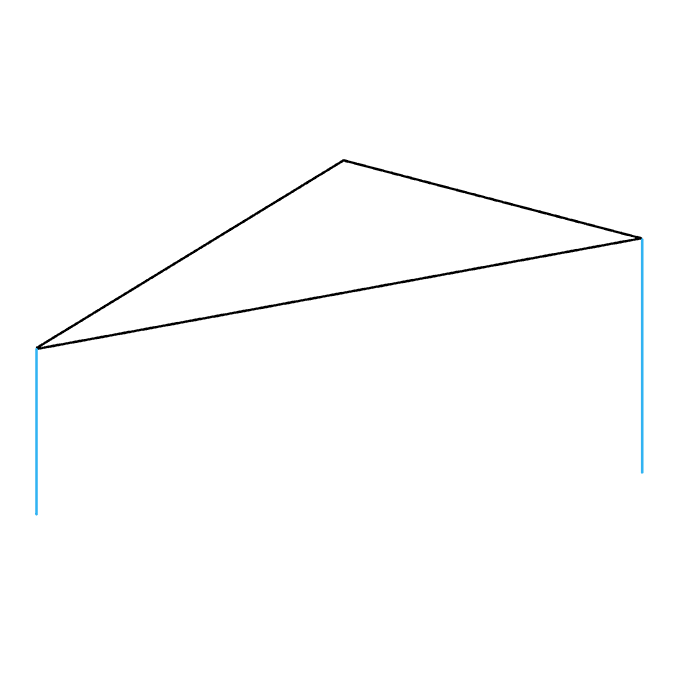 Cách vẽ phô mai: Bước 2