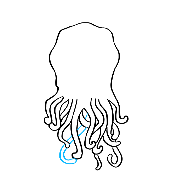 Cách vẽ Cthulhu: Bước 7