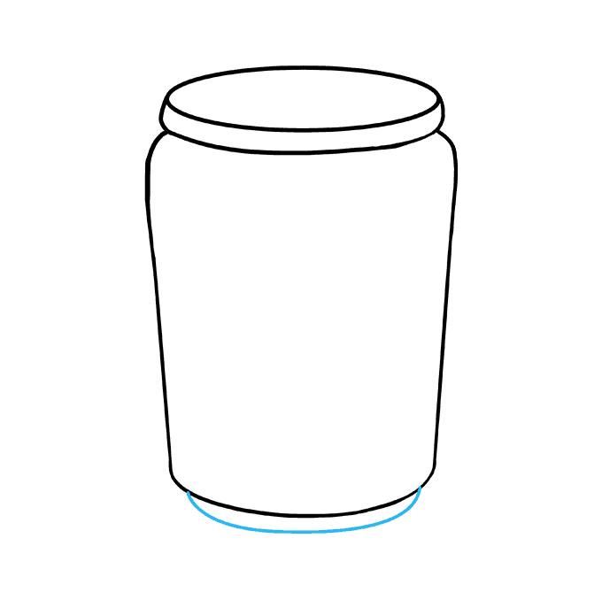 Cách vẽ Soda Can: Bước 5