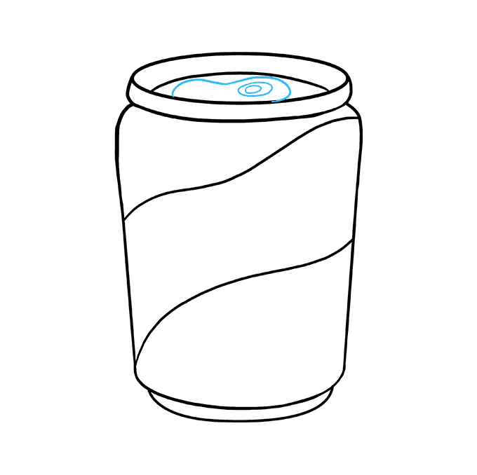 Cách vẽ Soda Can: Bước 8