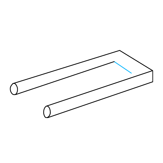 Cách vẽ cây đinh ba bất khả thi: Bước 6