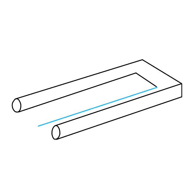 Cách vẽ cây đinh ba bất khả thi: Bước 7