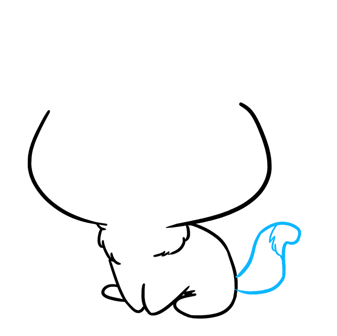 Cách vẽ mèo Chibi: Bước 6