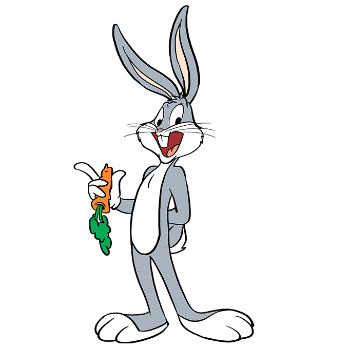 Cách vẽ Bugs Bunny mới nhất Vẽ vn