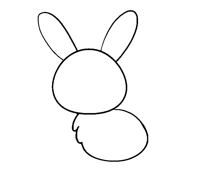 Cách vẽ Bunny: Bước 5