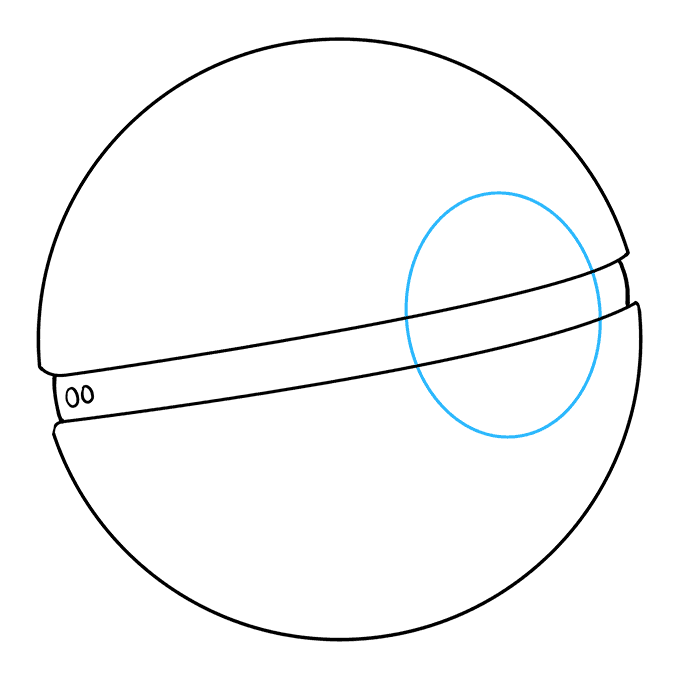 Cách vẽ bóng Poke: Bước 6