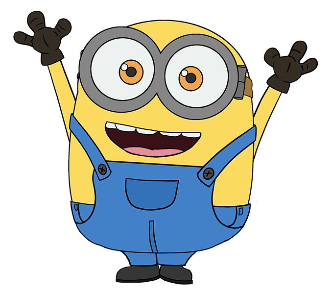 Cách vẽ Bob Minion: Bước 20