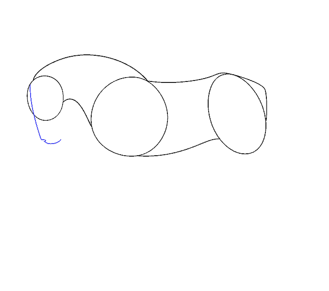 Cách vẽ con ngựa đơn giản: Bước 6