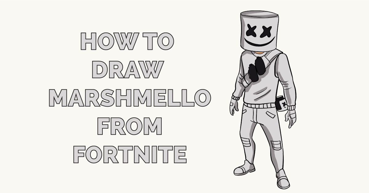 Cách Vẽ Marshmello Trong Fortnite Vẽvn