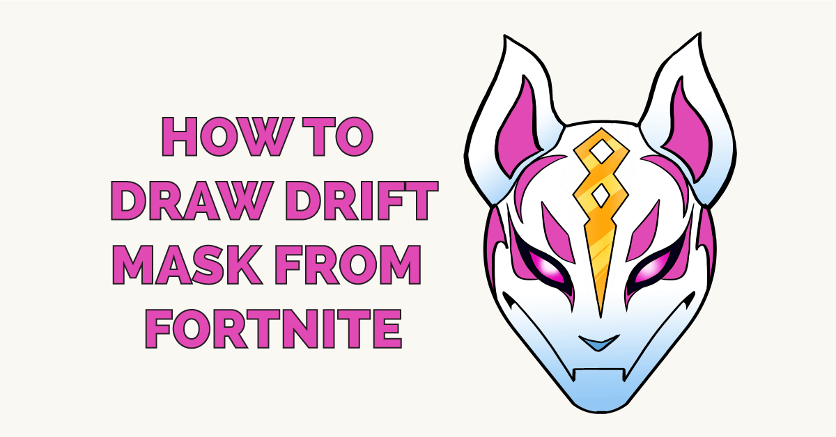 Cách vẽ Drift Mask dạt trong Fortnite