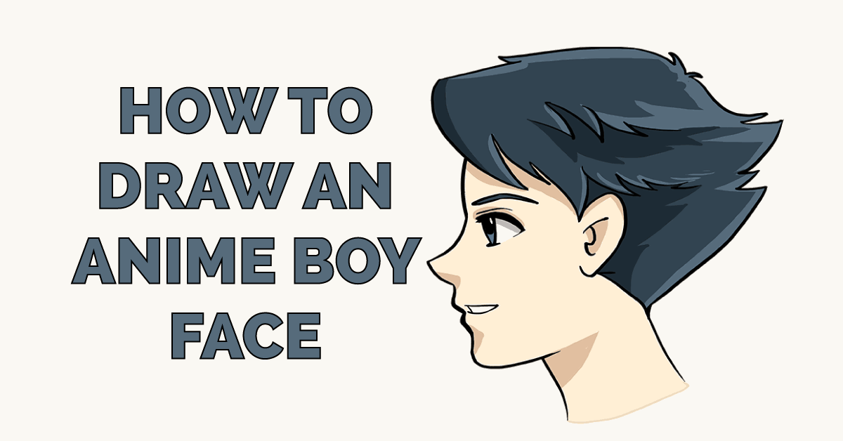 cách vẽ anime boy