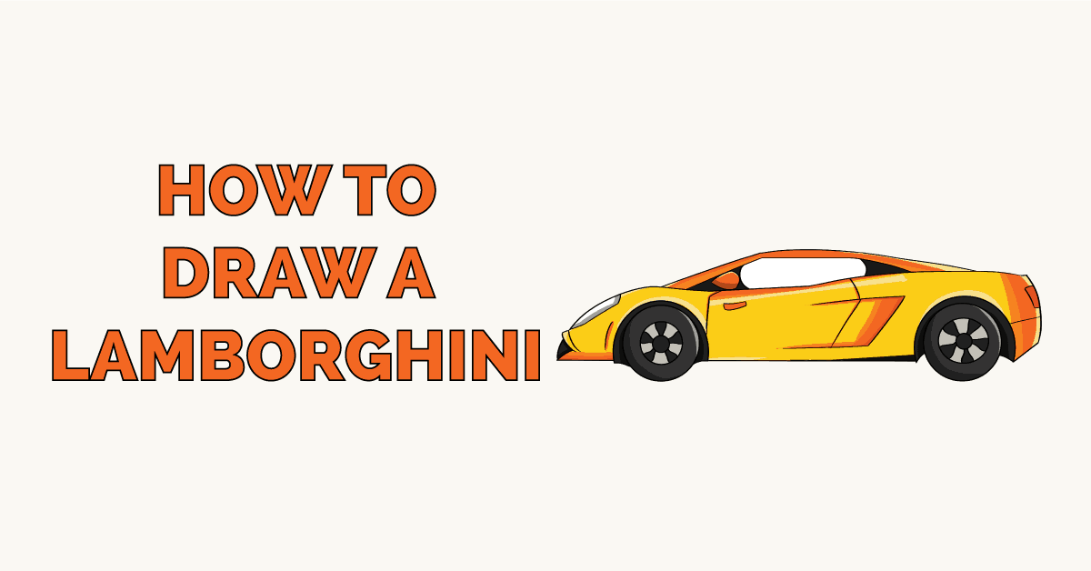 cách vẽ siêu xe đơn giản