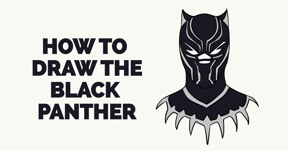 Cách vẽ Black Panther